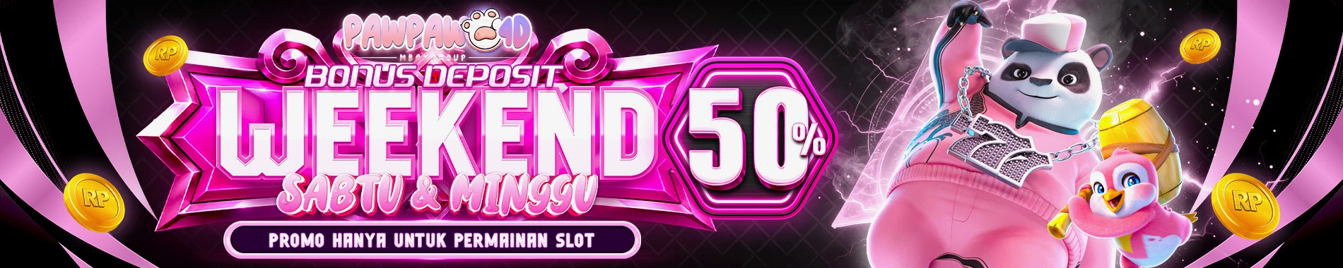 bonus deposit 50% pawpaw4d